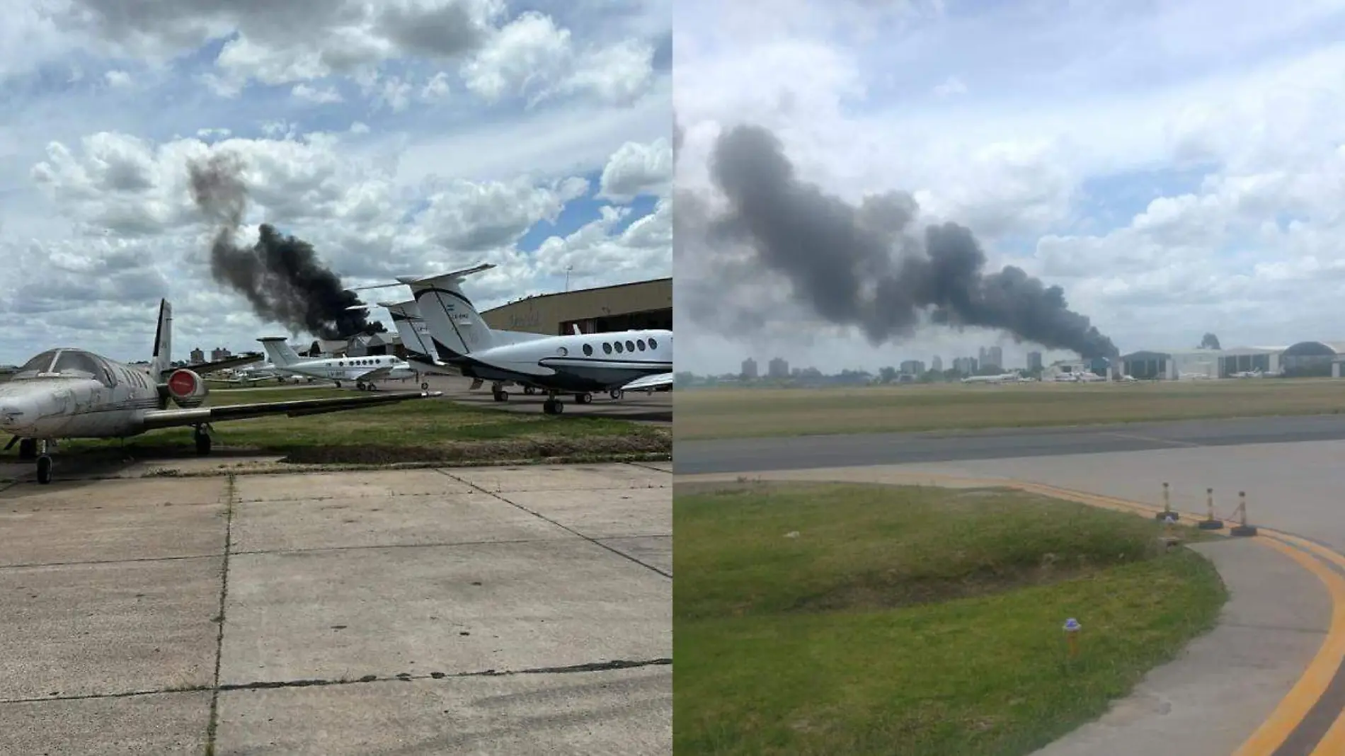 Un avión se salió de una pista de aterrizaje en Argentina